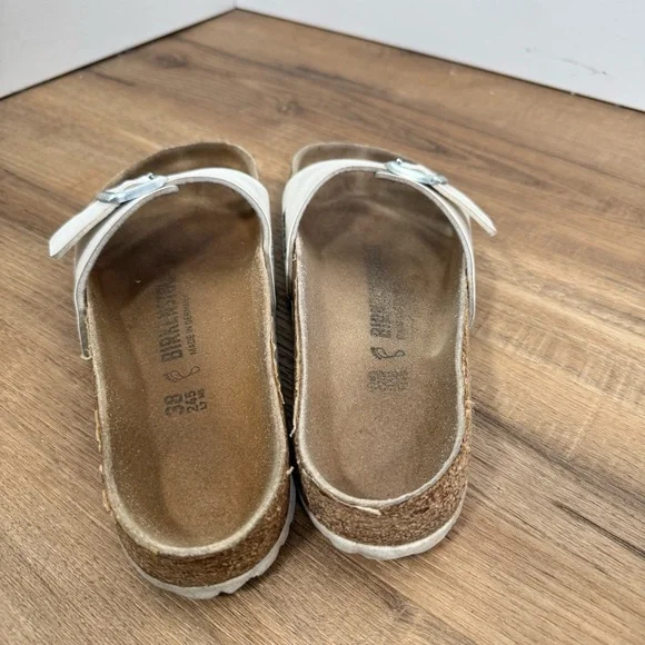 Birkenstock Madrid Sandal White Casual Boho 38 - Picture 3 of 8